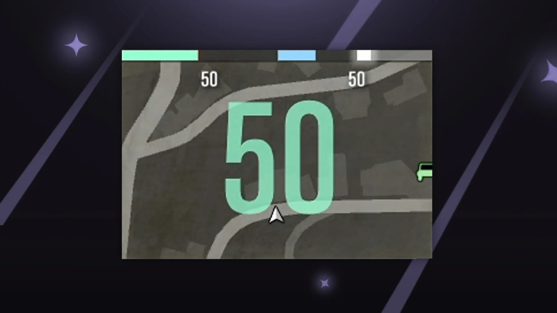 Minimap - Indicator Inside Cyan & Blue